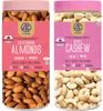 41 Foods Premium Dry Fruits Combo of Almonds and Cashews | Pack of 2 | 200g Each | 400g view 1