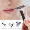 BAZPUR MART Edge Razor Stainless Steel Manual Shaving Razor Long Handle Traditional Razor view 2