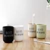 BAZPUR MART Holder Cup Too Paste Holder T vel Container Electric Case Flosser STO ge izer Mugs Towel Too Paste Holder view 2