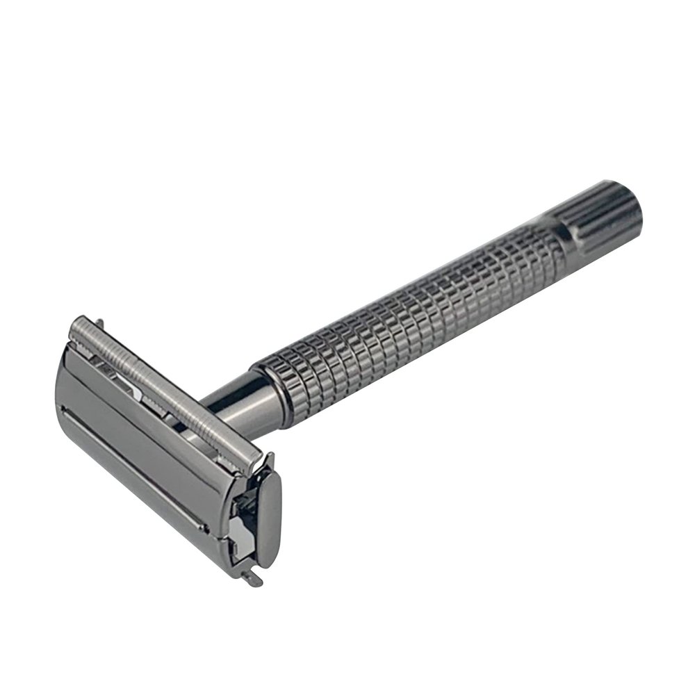 BAZPUR MART Men's Traditional Bea Shaver Long Handled Razor for Dry & Wet Shaving Male Shaving Tool