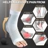 Ankle Compression Socks - Foot & Ankle Swelling ,Pain Relief & Arch Support for Men and Women (Pack of 2) ((M)) view 4