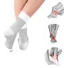 Ankle Compression Socks - Foot & Ankle Swelling ,Pain Relief & Arch Support for Men and Women (Pack of 2) ((L)) view 1