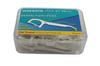 Watsons Flat Thread Dental Floss Picks, 50 Pieces, Curved Handle, for Extra Tight Teeth Gap view 3