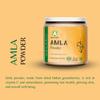 Ayurvedix Organic Amla Powder | Indian Gooseberry Powder (Malanelli, Amalakkamu, Usirikai) | No Added Preservatives | Ideal for Hair, Skin, Drinking & Eating | Gastric Comfort | 200g Each Pack of 3 view 4