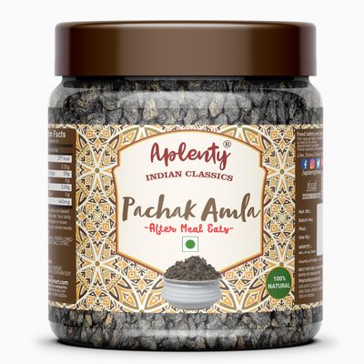 Aplenty Amla Pachak Salted | Dried Khatta Aamla | Gooseberry | Tangy Avla (400g)