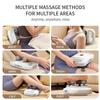 4 Heads Massage Gun Machine for Pain Relief with Percussion Massage Gun Massager for Back Pain Rechargeable Massager for Full Body including Neck Shoulders Calf Foot & Leg view 3