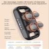 4 Heads Massage Gun Machine for Pain Relief with Percussion Massage Gun Massager for Back Pain Rechargeable Massager for Full Body including Neck Shoulders Calf Foot & Leg view 4