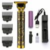 Lichee Beard Trimmer For Men Mustache, Head, Body Grooming Professional Hair Clipper Rechargeable Hair Trimmer, Close Cut Precise Hair Machine, Body Trimmer, Gold view 1