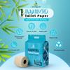 AshNatural Bamboo Toilet Tissue Paper Rolls - 270 Pulls per Roll, 2-Ply, Soft, Absorbent & Skin-Friendly Bathroom Wipes, Biodegradable, Chemical-Free & Unbleached Pack of 8 view 4