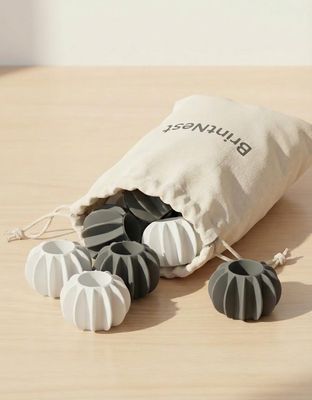 BrintNest Laundry Ball Eco-Friendly Washing Ball for Clothes, Fabric Softener Alternative, Reusable, Chemical-Free, Eco Wash for Laundry, Reduces Detergent Usage