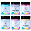 Cotton Candy Gift Hamper  Pack of 6 Flavours (Strawberry, Blueberry, Vanilla, Butterscotch, Blackcurrant & Bubblegum), 100% Safe & Vegan, No Added Preservatives, 20g Each view 1