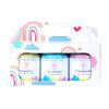 Cotton Candy Gift Hamper  Pack of 6 Flavours (Strawberry, Blueberry, Vanilla, Butterscotch, Blackcurrant & Bubblegum), 100% Safe & Vegan, No Added Preservatives, 20g Each view 2