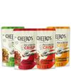 Cheero's Mac and Cheese Crisps | Cheddar Chilli, Cream and Onion, Original Cheddar, Peri Peri Cheese Chips Pack of 12 | 100% Semolina Munchies, High Protein Handmade Crunchy Snacks(3 Pc Each) view 1