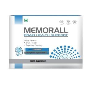 Friska MEMORALL Brain Health Support Capsules Pack of 1-30 Capsules