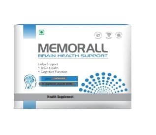 Friska MEMORALL Brain Health Support Capsules Pack of 1-30 Capsules