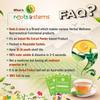 roots & stems Green Coffee Classic | Instant Premix Extract Powder with Probiotic | Arabica, Flavoured Coffee | 300g (5gx20 Sachets) Pack of 3 view 4