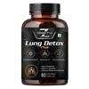 GenZ Grow Lung Detox Supplement, Stinging Nettle, Quercetin, Lotus, Licorice & Ginger, Vitamin C, Supports Lung Cleansing, Respiratory Health & Immune Defense- 60 Veg capsules (Pack of 1) view 1