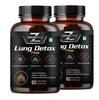 GenZ Grow Lung Detox Supplement, Stinging Nettle, Quercetin, Lotus, Licorice & Ginger Vitamin C Supports Lung Cleansing, Respiratory Health & Immune Defense- 60 Veg capsules (Pack of 2) view 1