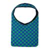 NavaFresh Basics Women Knitted Shoulder Bag Tote Soft Woven Shopping Bag Vacation Blue Green view 4