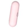 Fashion My Day Toothbrush Travel Case Portable Travel Toothbrush Holder for Travel Business Pink view 3