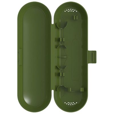 Fashion My Day Toothbrush Travel Case Portable Travel Toothbrush Holder for Travel Business Green