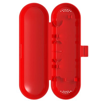 Fashion My Day Toothbrush Travel Case Portable Travel Toothbrush Holder for Travel Business Red