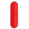 Fashion My Day Toothbrush Travel Case Portable Travel Toothbrush Holder for Travel Business Red view 3