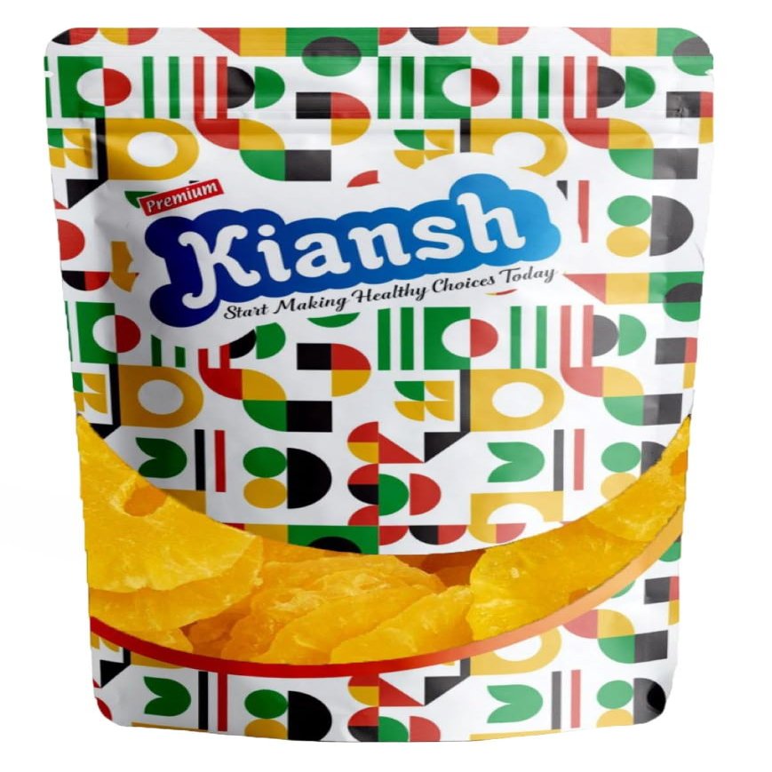Kiansh Dry fruits Nuts And Seeds (Dried Pineapple Ring, 250g)