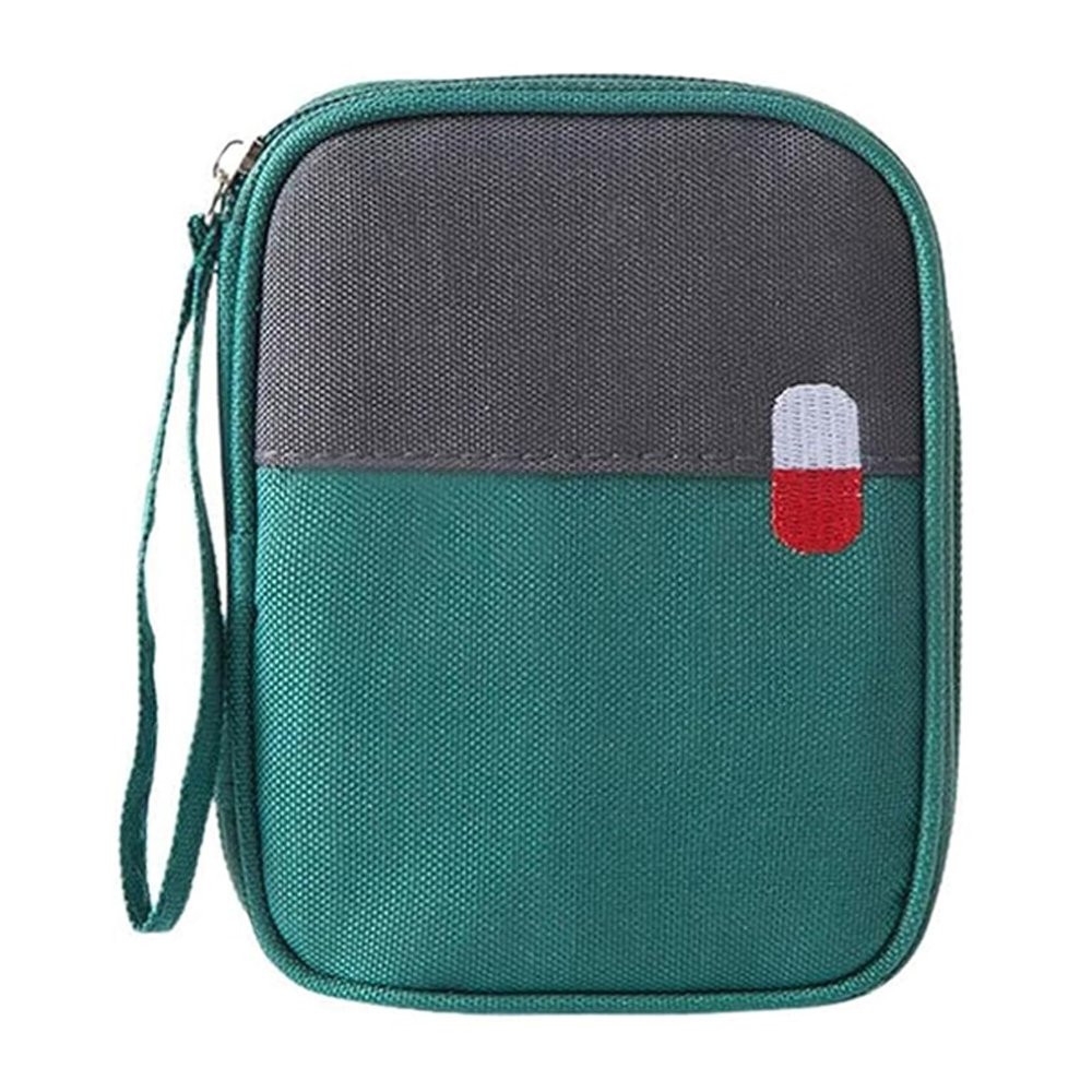 ARURA (LABEL) Empty First Aid Bags, Waterproof Medical Bag, Travel Medicine Bag, Medicine Storage Bag, First Aid Pouch, Medical Emergency Bag, for Travelling Camping Home Hiking (Small)