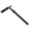 BAZPUR MART Men 4in1 Black Shave Stand + Shaving Brush + Bowl + Safety Shaver Travel Set view 1
