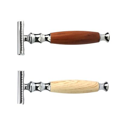 BAZPUR MART Double Edge Safety Razor Classic Shaving Vintage Shaver For Men Beige
