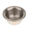BAZPUR MART Alloy Shaving Brush Stand Holder + Stainless Steel Shave Mug Bowl Set view 3