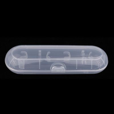 BAZPUR MART Portable Electric Toothbrush Travel Case for Most Toothbrush Types Clear