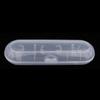 BAZPUR MART Portable Electric Toothbrush Travel Case for Most Toothbrush Types Clear view 1