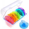 BAZPUR MART Weekly Pill Organizer 7 Day 3 Times a Day Large Cases for Pills Supplements view 2