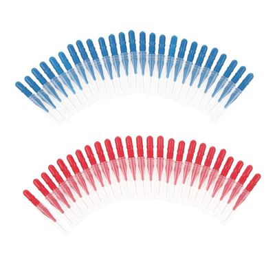 BAZPUR MART 50 Pieces Interdental Brush Toothpick Floss Teeth Cleaning Brush Oral Care