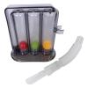 BAZPUR MART 3-Ball Deep Breathing Exerciser Incentive Spirometer Respiration Trainer view 3