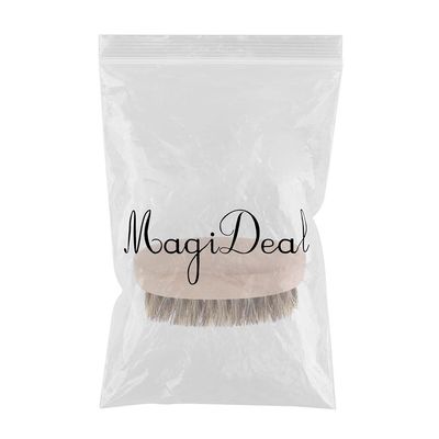 BAZPUR MART Men Professional Shaving Brush Beard Round Wood Facial Cleaning Tool