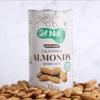 24 NUTS Healthy Snack Choice: Premium California Badam Tin Almonds (350g) view 1