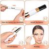 ALI SHIPPING Women's Electric Facial Hair Remover and Eyebrow Trimmer, USB Rechargeable Painless Grooming Tool with LED Light for Precise Hair Removal on Face, Chin, Upper Lip, and Eyebrows view 4