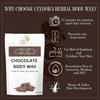 CLYDORA Aloe Vera, Coffee, Ubtan & Chocolate Body Wax Pack of 4  10 Minutes Painless Herbal Wax for Women & Men | Natural Hair Removal Wax with Aloe Vera, Coffee, Turmeric & Cocoa Extracts | Smooth, Soft & Glowing Skin | 100g x 4 view 4