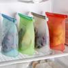 PORMONO Reusable Silicone Food Storage Bags, Heat and Cold Resistant, Airtight Seal, Multi-Colour 1 pcs view 2