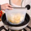 PORMONO Reusable Silicone Food Storage Bags, Heat and Cold Resistant, Airtight Seal, Multi-Colour 1 pcs view 3