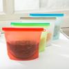 PORMONO Reusable Silicone Food Storage Bags, Heat and Cold Resistant, Airtight Seal, Multi-Colour 1 pcs view 4