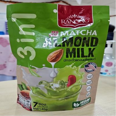 RANONG RED BEAN MATCHA ALMOND MILK 140G