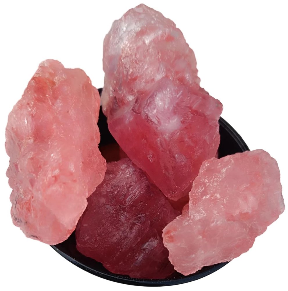 CHEMXPERT Red Alum Stone Laal Fitkari 400gm - Premium - Laal Phitkari Surkh Phitkari for For Skin Tone, Wrinkles, Black Heads, Vedic Purpose, Vastu, Luck