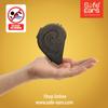 10043878892 Safe Ears Protection Aid, Solid Series Black, Regular Right, Easy to Clean and Wear (Solid Black) view 3