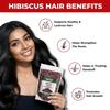 Aarved Dried Hibiscus Flowers (75g Pouch)  Natural, Caffeine-Free, Rich in Vitamin C  Perfect for Teas, Tangy Drinks, and Skin & Hair Care (Pack of 1) view 2