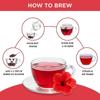 Aarved Dried Hibiscus Flowers (75g Pouch)  Natural, Caffeine-Free, Rich in Vitamin C  Perfect for Teas, Tangy Drinks, and Skin & Hair Care (Pack of 1) view 3