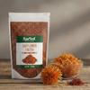 Aarved Edible Pure & Natural Safflower Flower Petals (75g) Kusum Ke Phool, Aromatic Edible Herbs For Homemade Lattes & Tea Blends, Rich In Antioxidant, No Added Color & Preservatives (Pack of 1) view 1
